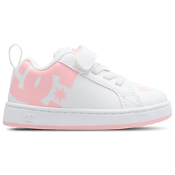 Bebés Zapatillas - DC Shoes Court Graffik - White-Pink