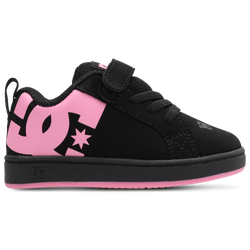 Baby Shoes - DC Shoes Court Graffik - Black-Pink