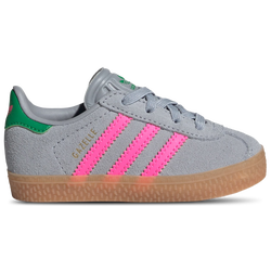 Bebés Zapatillas - adidas Gazelle - Halo Silver-Lucid Pink-Green