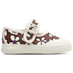 Baby Shoes - Vans Mary Jane - Rus-Painted Floral Rust