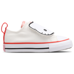 Baby Shoes - Converse Ctas Ox - White-White-Red