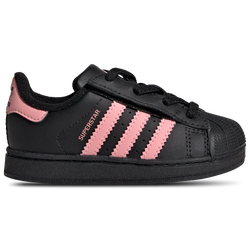 Baby Shoes - adidas Superstar II - Core Black-Glow Pink-Core Black