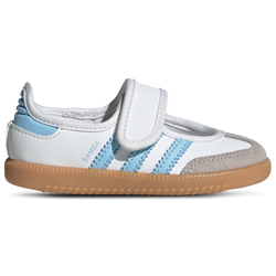 Bebés Zapatillas - adidas Samba Jane - White-Clear Sky-Gum 3