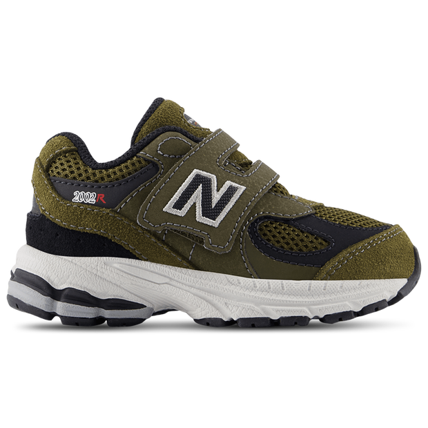 New Balance 2002 Hook & Loop Unisex Shoes - Brown - Size: 5 - Leather - Foot Locker - IV2002RZ
