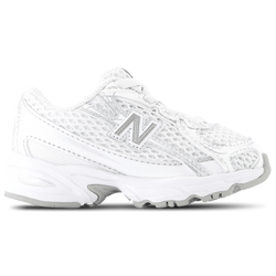 Baby Shoes - New Balance 740 Bungee Lace - White-Silver Metalic