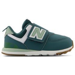 Baby Shoes - New Balance 574 Hook & Loop - New Spruce-Mosaic Green