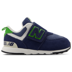 Baby Schuhe - New Balance 574 Hook & Loop - Nb Navy-Alpine Green