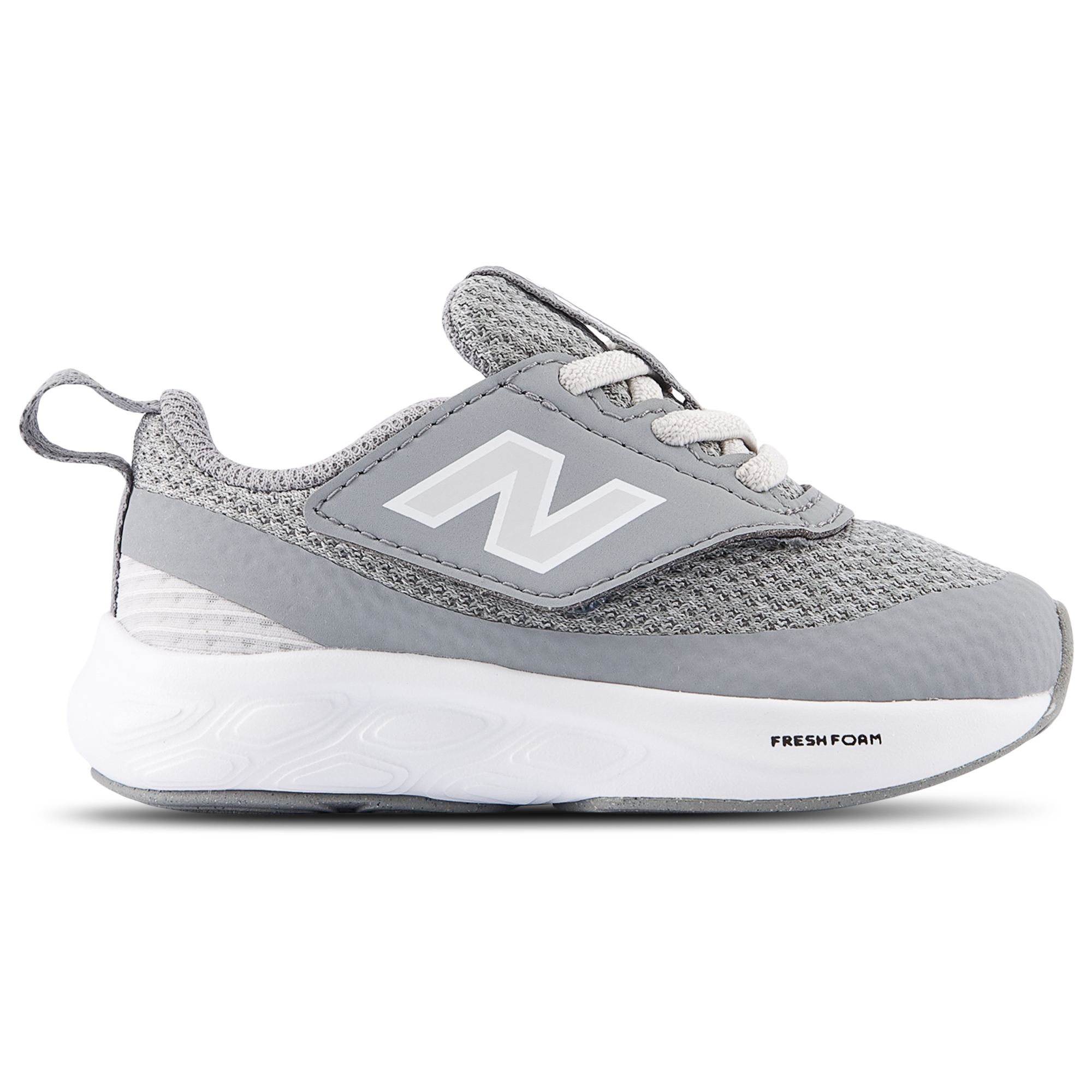New Balance Fresh Foam 625 Hook & Loop Babyschoenen Grijs Leer
