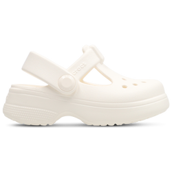 Baby Shoes - Crocs Classic Mary Jane Clog - Chalk-Chalk