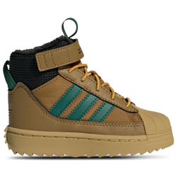 Baby Schuhe - adidas Superstar Winter Trek - Bronze Strata-Collegiate Green