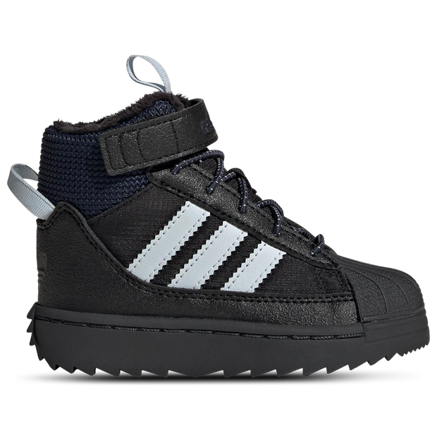 Adidas Superstar Zapatillas para Bebé - Negro - Talla 22 - Malla/sintético