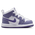 Jordan Aj1 Mid - Baby Shoes Dusty Amethyst-White