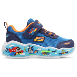Bebes Chaussures - Skechers Play Scene - Blue-Blue