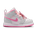 Jordan Aj1 Mid - Baby Shoes Vast Grey-Pink Glow-Pearl Pink