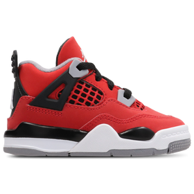 Retro 4 - Baby - Fire Red / White / Black