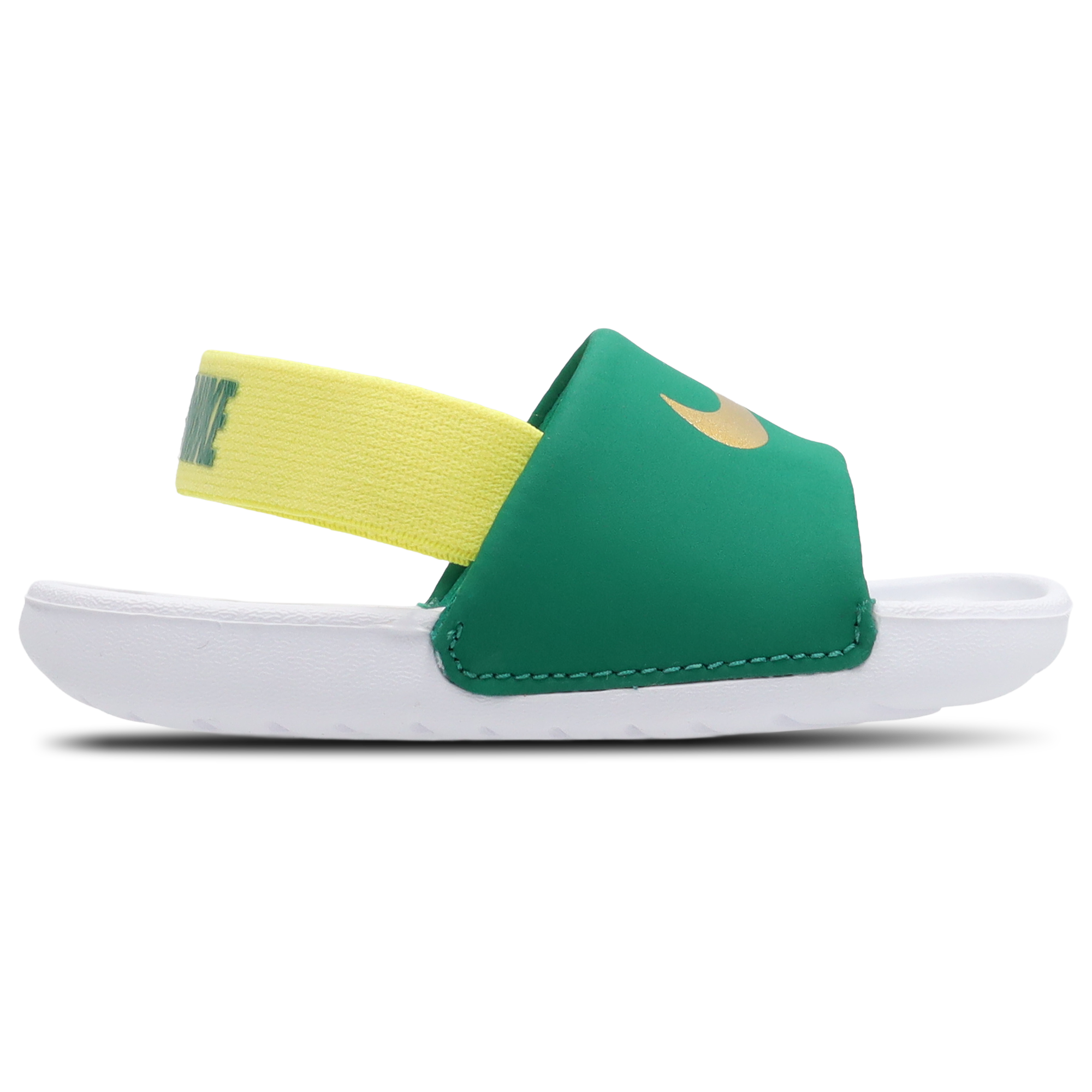 Nike Kawa Slippers en Sandalen Baby Groen Plastic