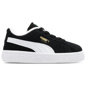 Suede - Baby - Black / White