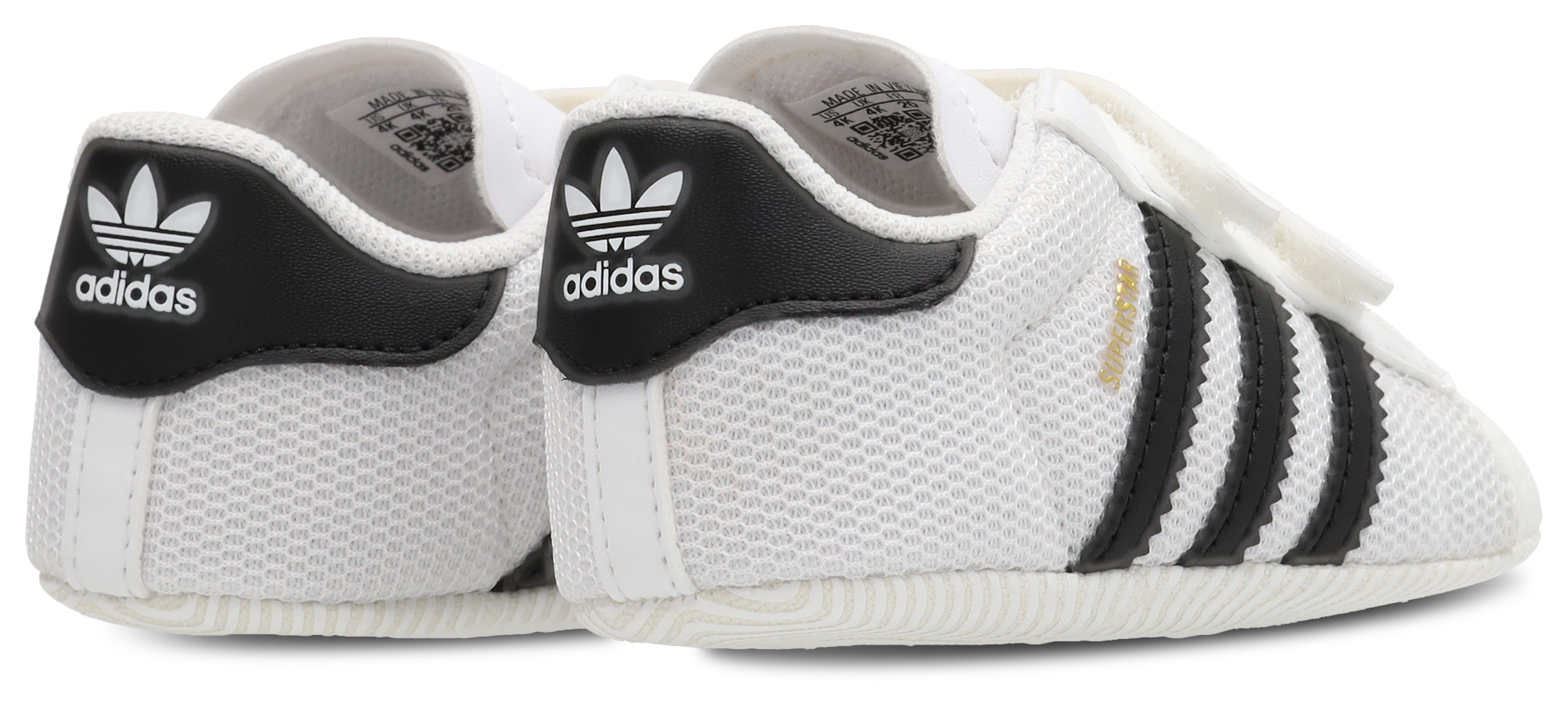 adidas crib shoes black