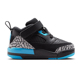 Baby Shoes - Jordan Spizike Low - Black-Gamma Blue