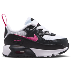 Bebes Chaussures - Nike Air Max 90 - White-Playful Pink-Black