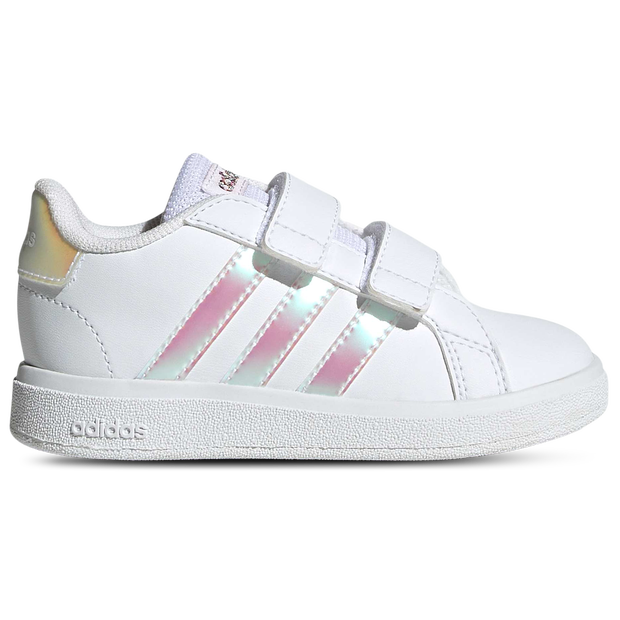 Adidas Grand Court kindersneaker wit