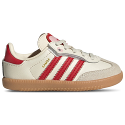 Bebés Zapatillas - adidas Samba Og - Cream White-Better Scarlet