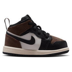 Neonati e piccoli Scarpe - Jordan Aj1 Mid - Black-Phantom-Palomino