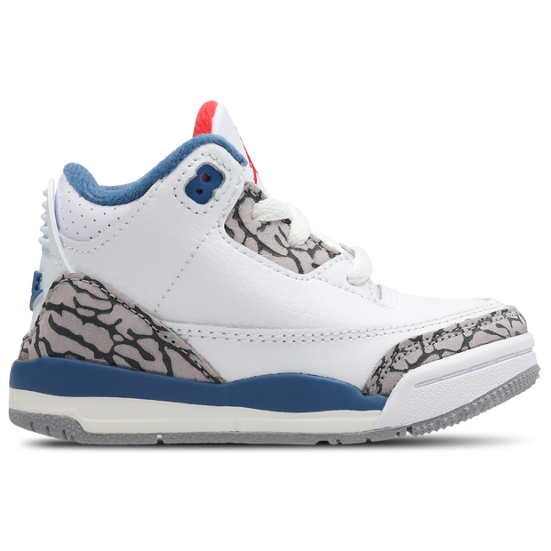 Jordan Aj3 Retro, Kids White Leather Shoes   Infants,  Size 6.5
