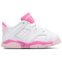 Baby Schoenen - Jordan Retro 6 - White-China Rose-Pink Foam