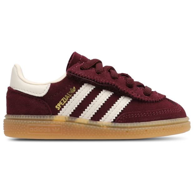 Adidas Handball Spezial, Kids Maroon Suede Shoes   Infants,  Size 4K