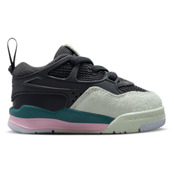 Bebes Chaussures - Jordan 4 Rm - Anthracite-Barely Green