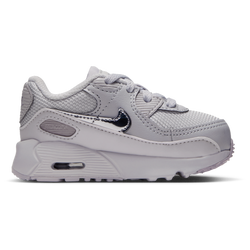 Baby Shoes - Nike Air Max 90 - Photon Dust-Metallic Silver-Vast Grey
