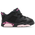 Jordan Retro 6 - Bebés Zapatillas Black-Laser Fuchsia-Pink Foam