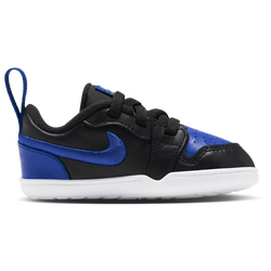 Baby Shoes - Jordan Crib Bootie - Black-Black-Game Royal