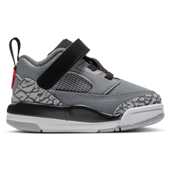 Baby Schuhe - Jordan Spizike Low - Cool Grey-University Red-Black