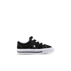 Baby Shoes - Converse One Star - Black-White