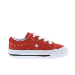 Baby Shoes - Converse One Star - Red-White