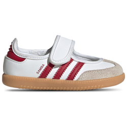 Baby Shoes - adidas Samba Jane - White-Team Victory Red-Gum 3