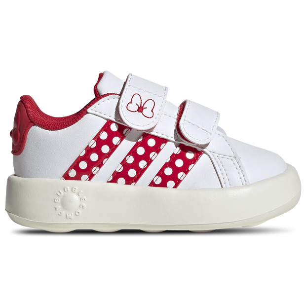 Adidas Disney Minnie Mouse Grand Court Neonato - Sneakers Bianco - Taglia 26 - Rete/Sintetico