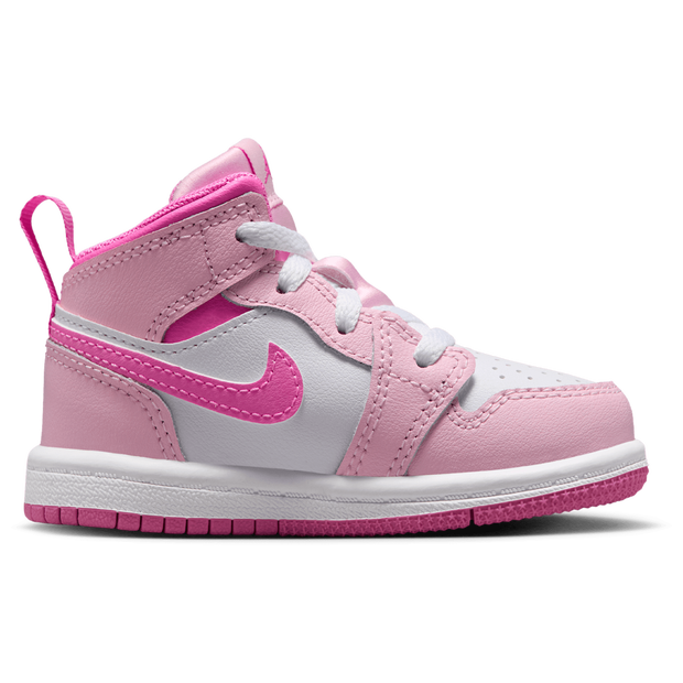 Jordan Aj1 Mid, Kids Red Mesh Shoes   Infants,  Size 8.5
