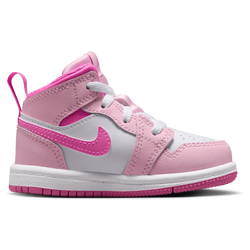 Neonati e piccoli Scarpe - Jordan Aj1 Mid - Pink Foam-China Rose