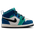 Jordan Aj1 Mid - Baby Shoes Chalk-True Blue