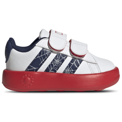 Bebes Chaussures - adidas Marvel Spider-man Grand Court - Cloud White-Dark Blue