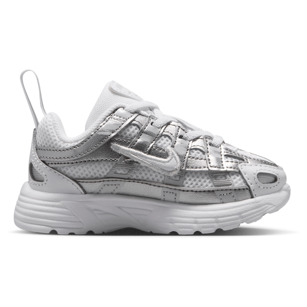 Nike P-6000, Kids White Mesh Shoes  Infants,  Size 1.5