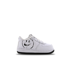 Baby Shoes - Nike Air Force 1 Have a Nike Day - White-White-Black