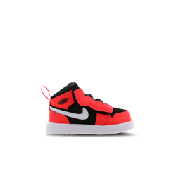 Baby Shoes - Jordan 1 Mid - Black-Infrared 23-White