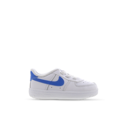 Baby Shoes - Nike Air Force 1 Crib - White-Blue-White
