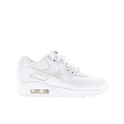 Scuola elementare e media Scarpe - Nike Air Max 90 - Whhite-White-Cool Grey