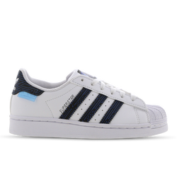 Pre School Shoes - adidas Superstar Digital - White-White-Blue