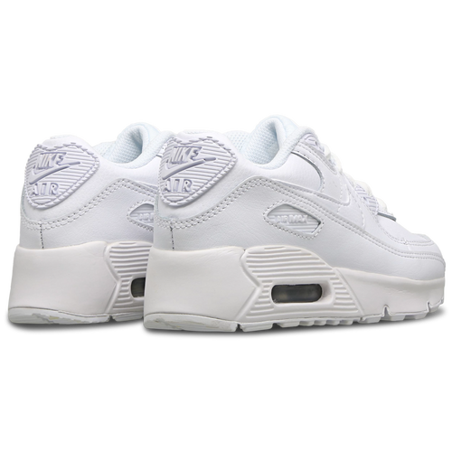 Air max 90 white leather on sale